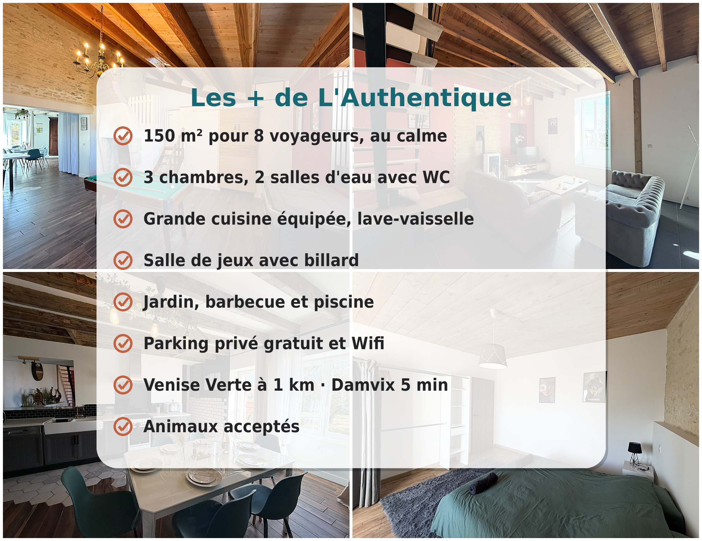 Les points forts de L'Authentique