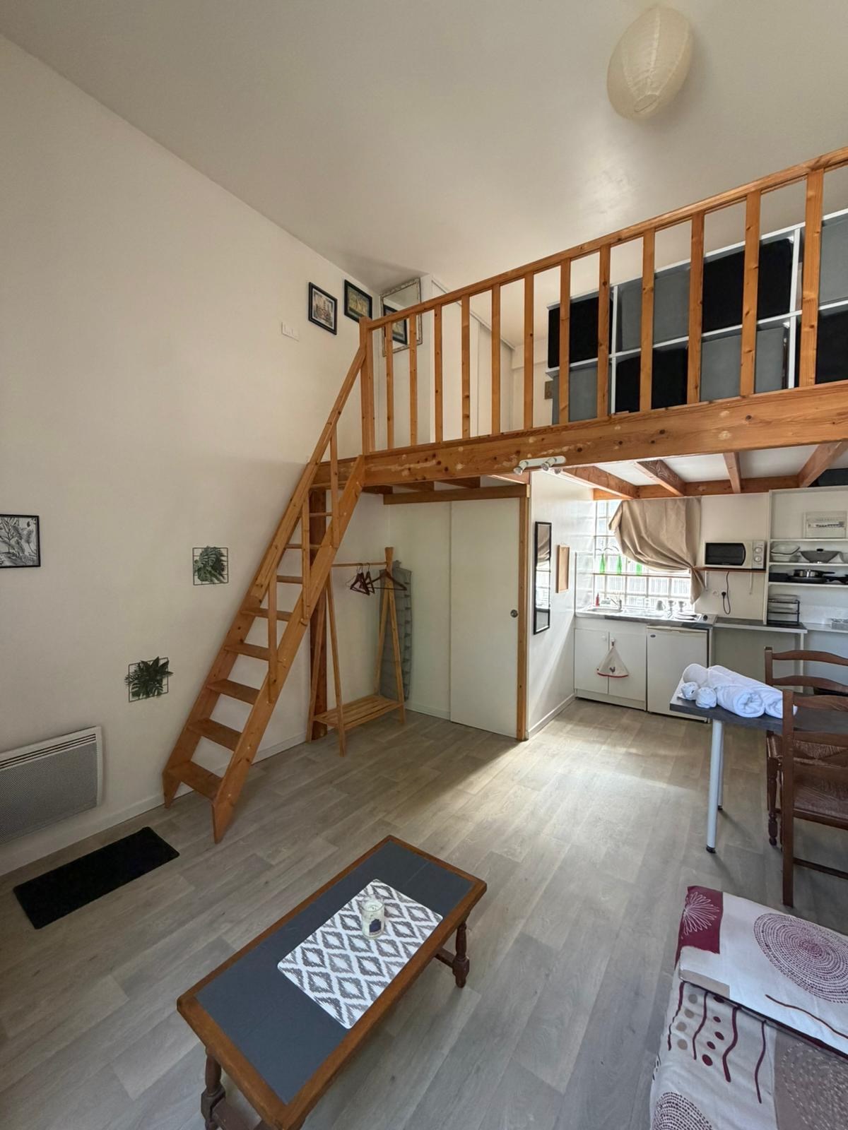Salon du Cocon du Centre, duplex à Fontenay-le-Comte