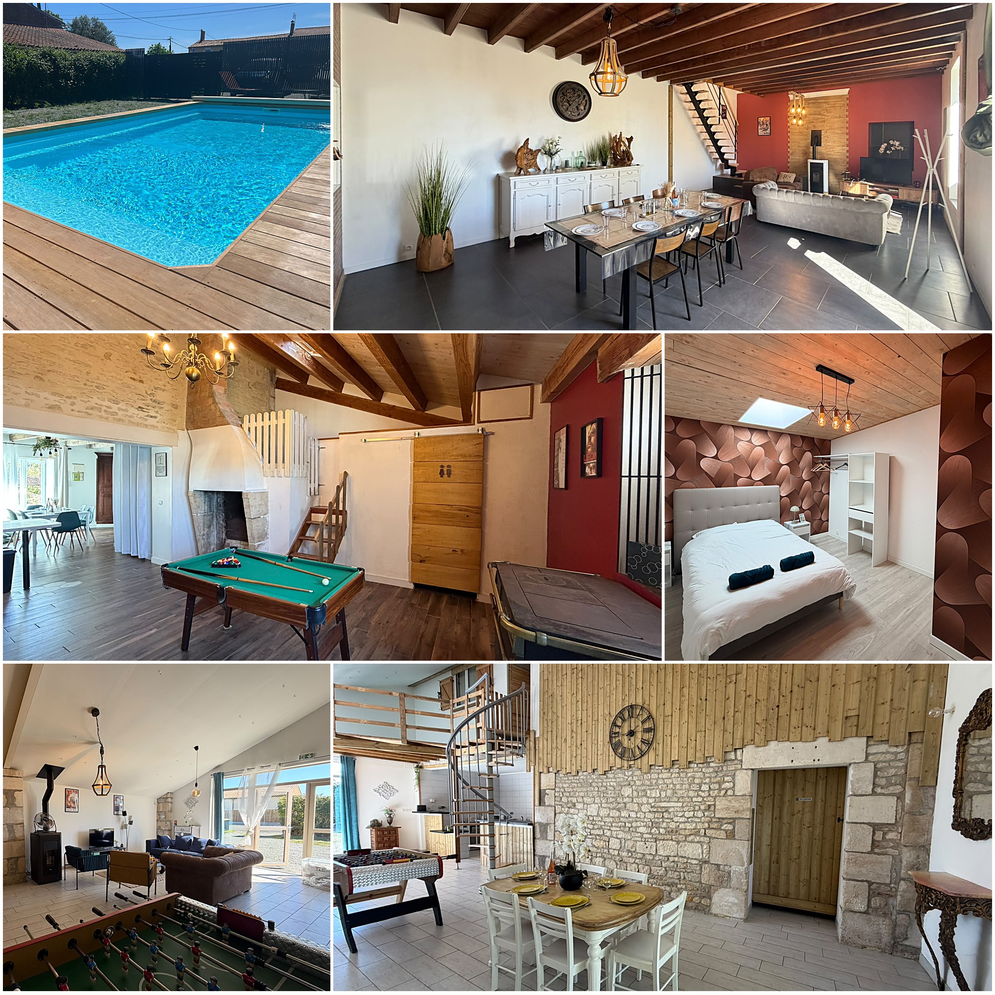 Mosaïque photo, Le Domaine, Saint-Sigismond